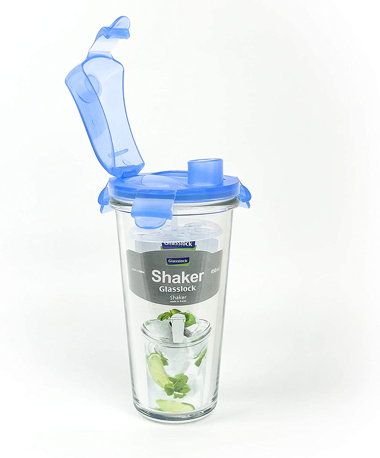Dentedeleao Dressingshaker 500ml Glas - Salatdressing Mixer & Aufbewahrung